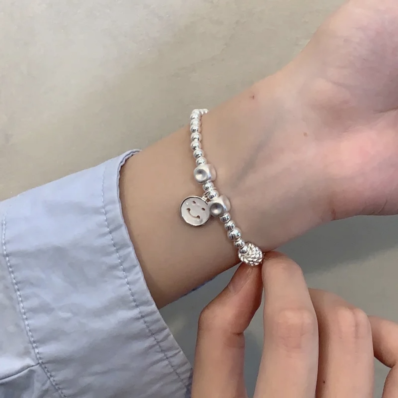 Bracelet - smiling face